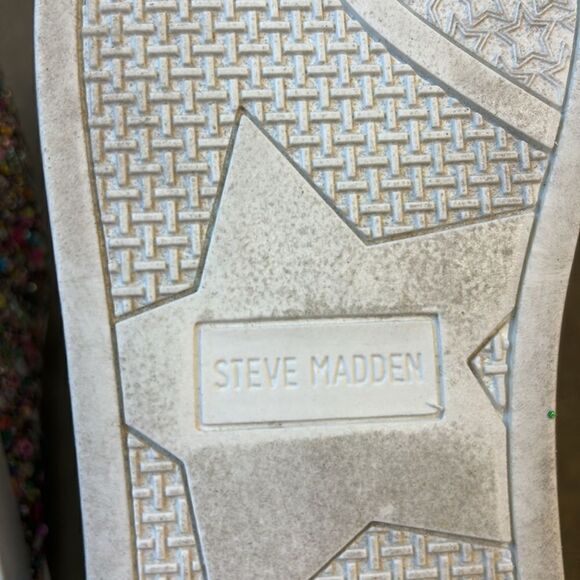 Steve Madden sneakers girls 4 glitter star - Picture 13 of 13